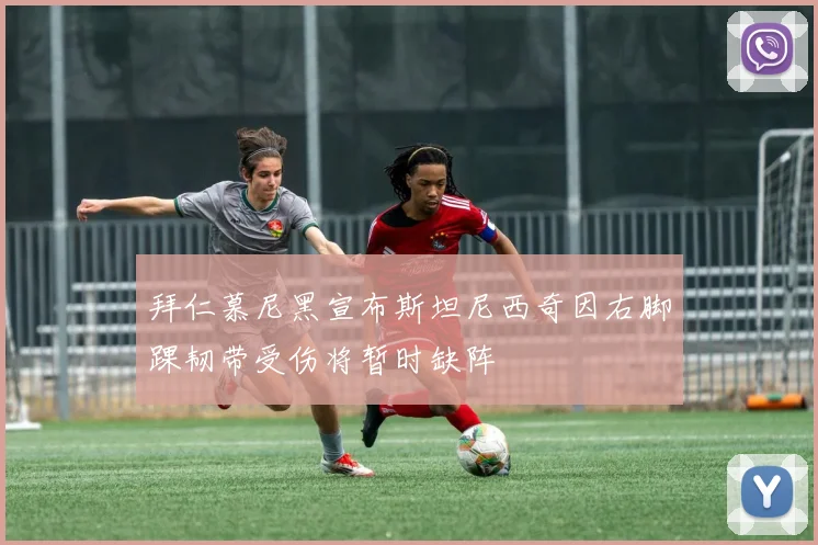 拜仁慕尼黑宣布斯坦尼西奇因右脚踝韧带受伤将暂时缺阵